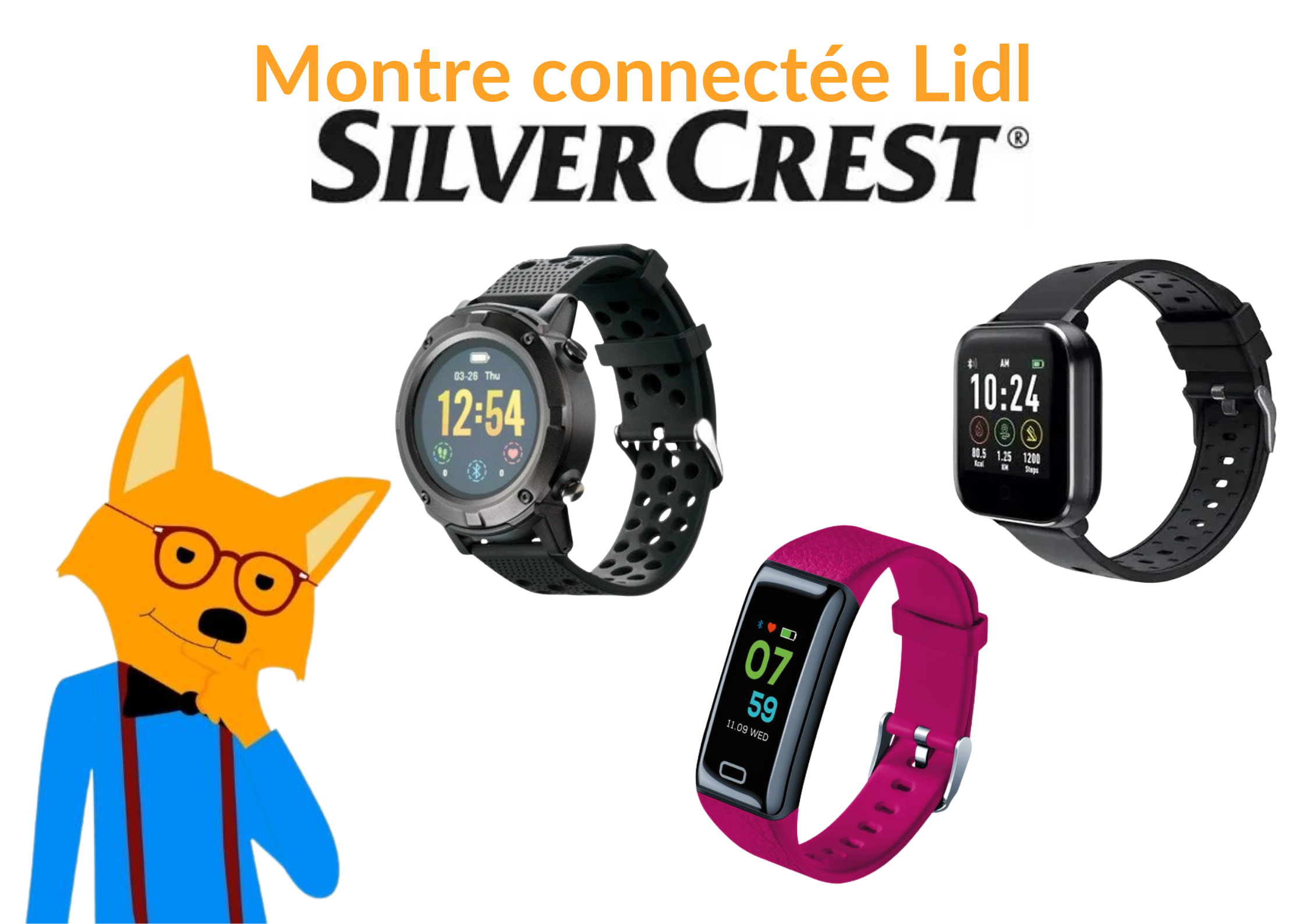 Lidl montre online connectée